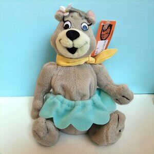 Hanna-Barbera Yogi Bear Cindy Beanbag Plush Jellystone Vintage w/ Tags 2000 5.5"